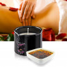Bougie de massage senteur chocolat crème brûlée